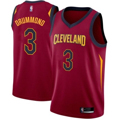 Nike Cleveland Cavaliers #3 Andre Drummond Red Youth NBA Swingman Icon Edition Jersey